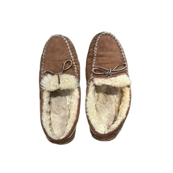 L.L. Bean Wicked Good Moccasin Slippers - Picture 2 of 12
